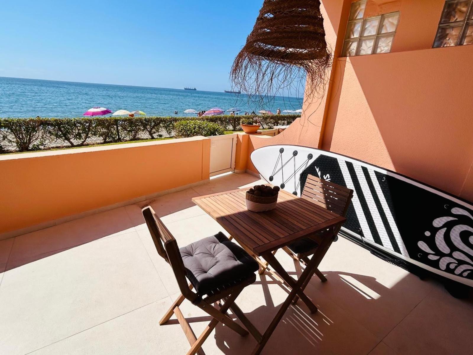 Beachfront Nudist Apartment In Vera Playa Playas de Vera エクステリア 写真